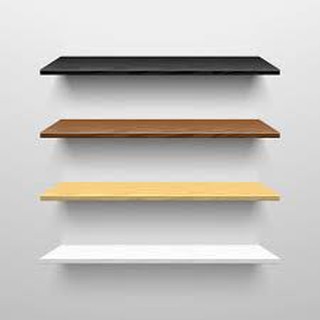 KỆ GỖ TREO TƯỜNG 50CM X13CM TRANG TRÍ NHIỀU MÀU