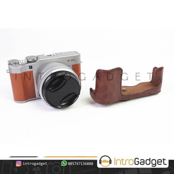 Túi Da Đựng Máy Ảnh Fujifilm Xa5 Cover Xa-5 Xa 5 Fuji