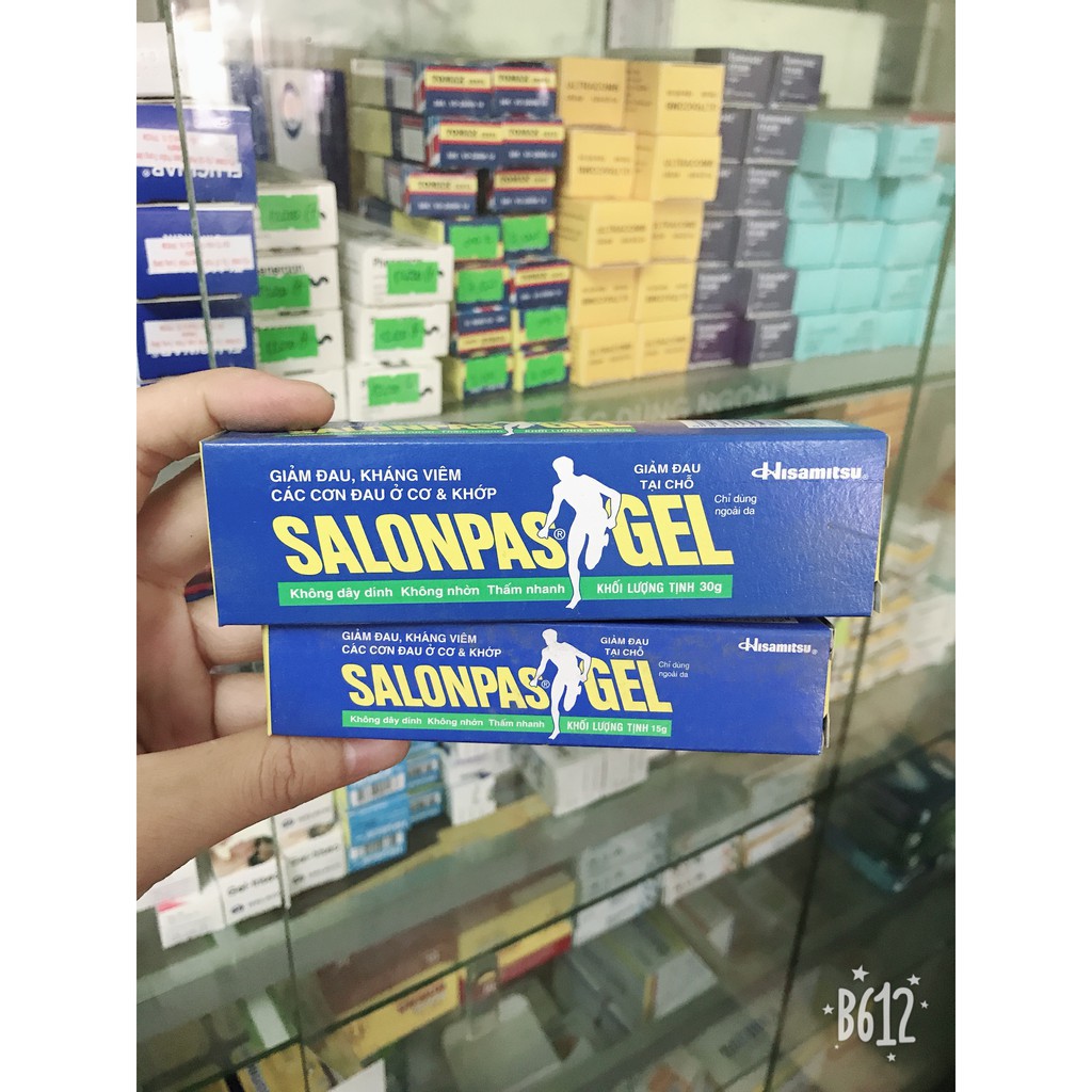 Salonpas gel hỗ trợ giảm các cơn đau nhức cơ và khớp, gel bôi ngoài da giảm đau nhức cơ