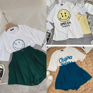 SET ÁO THUN QUẦN SHORT