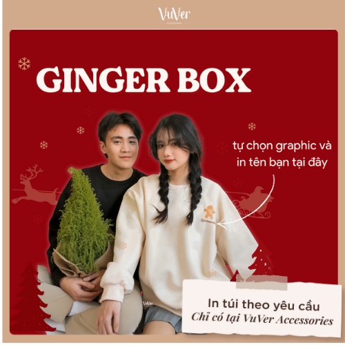 [In tên theo yêu cầu] Box Áo nỉ bông Unisex mang dấu ấn cá nhân - kèm in ảnh theo yêu cầu