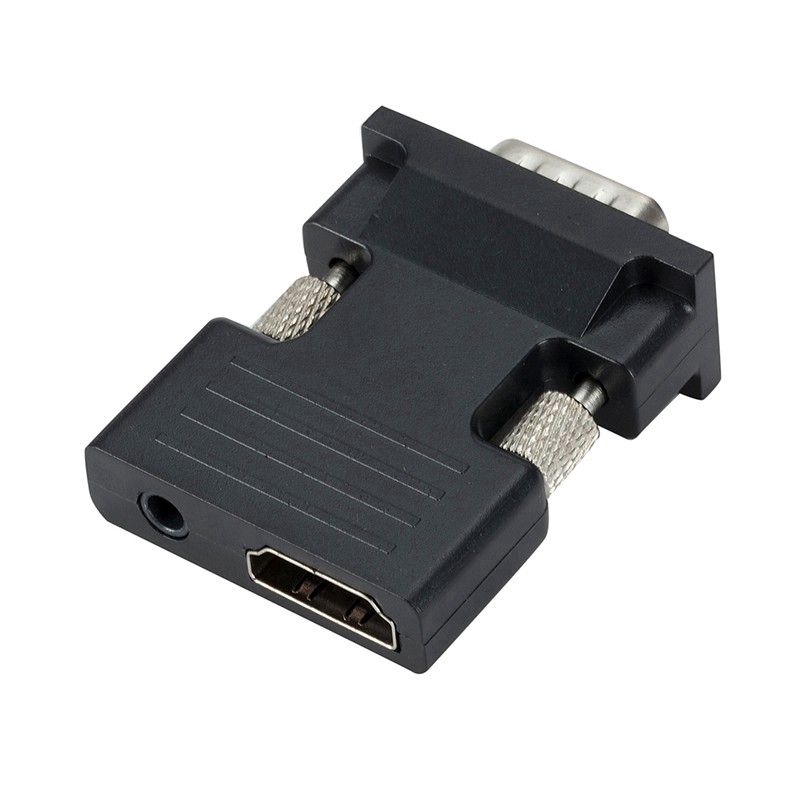 Bộ Chuyển Đổi Hdmi Sang Vga Với Cáp Âm Thanh 3.5mm 720p / 1080i / 1080p