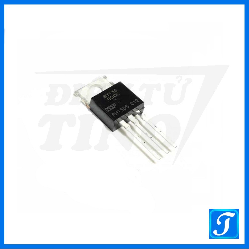 Linh Kiện Chỉnh Áp TRIAC BT136 600E TO220 4A 600V