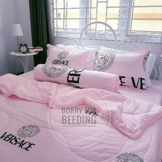 chăn hè ga gối đũi versace