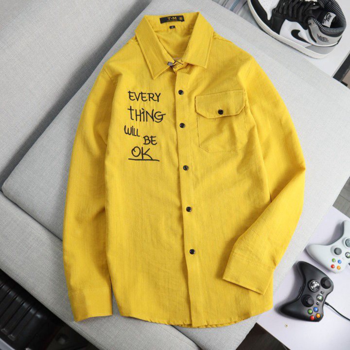 (HCM) ÁO SƠ MI NAM DÀI TAY PHONG CÁCH SOÁI CA THỜI TRANG HÀN QUỐC FORM CHUẨN TÔN DÁNG CHO CÁC ANH EM KME STORE