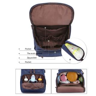 Set 2 Ba Lô Chống Thấm Nước Có Cổng Sạc Usb