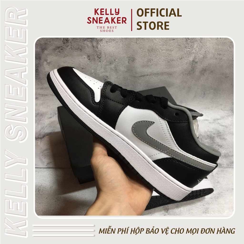 Giày Thể Thao Sneaker Jordan 1 Low Smoke Grey Ver3 Low - Bản Cao Cấp