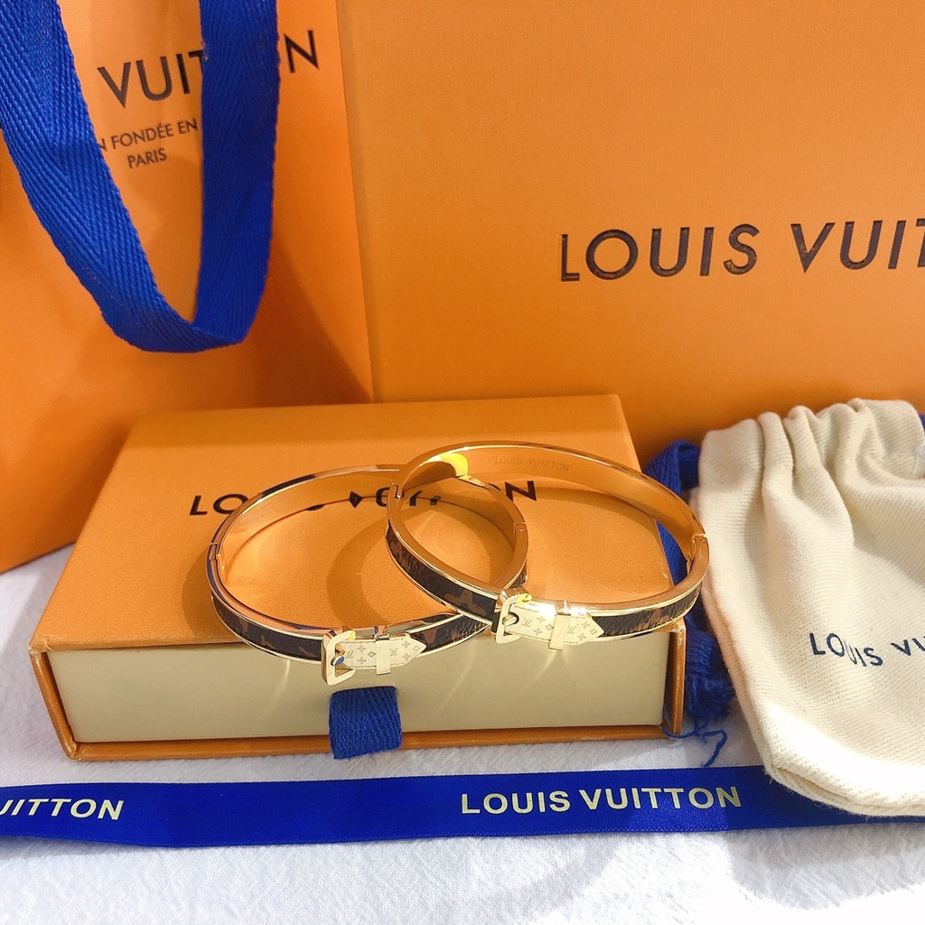 LOUIS VUITTON Vòng Tay LV Cao Cấp Thời Trang Cho Cặp Đôi