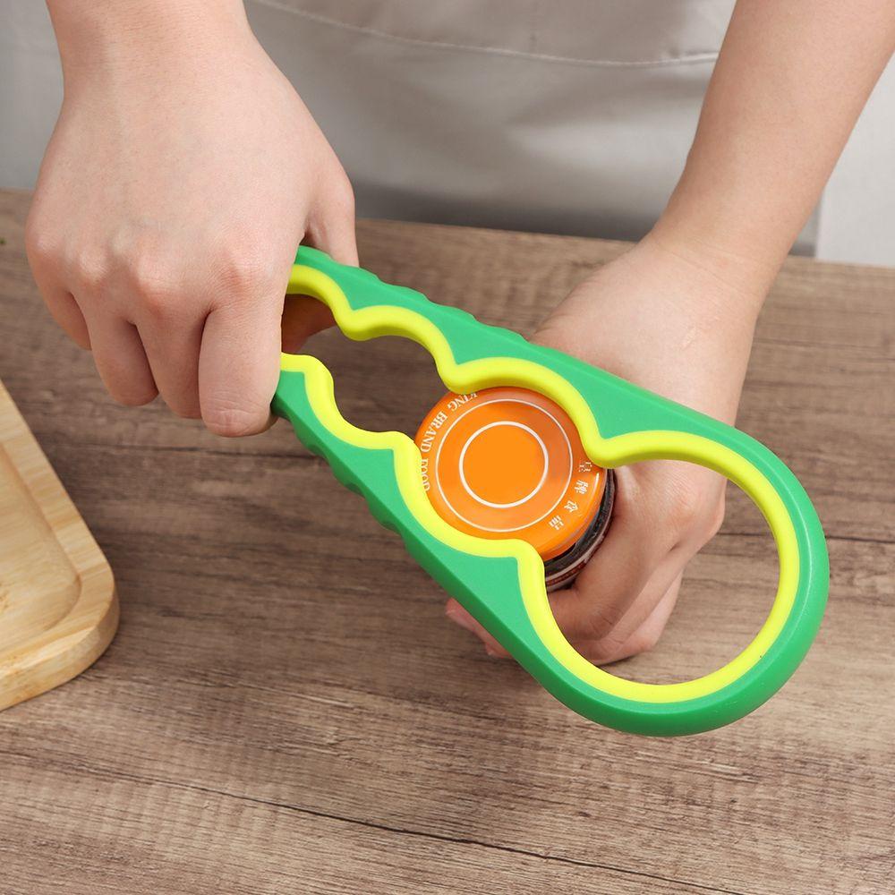 AUGUSTINA Dụng Cụ Mở Nắp Chai Lọ 4 Trong 1 Tiện Lợi