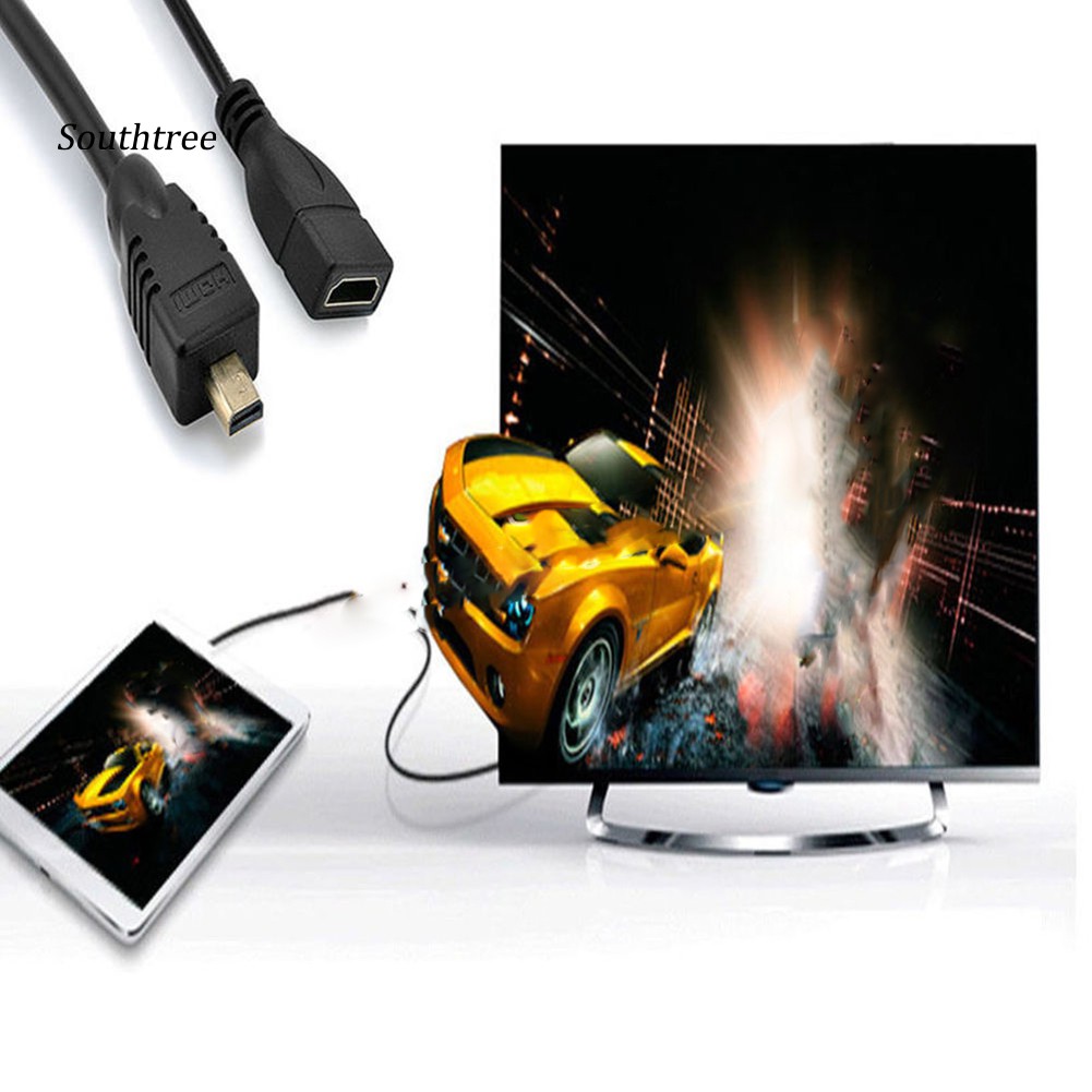 Cáp PVC Chuyển Đổi Chuôi 23cm 1080p Micro Hdmi Sang  Hdmi Chuyên Dụng