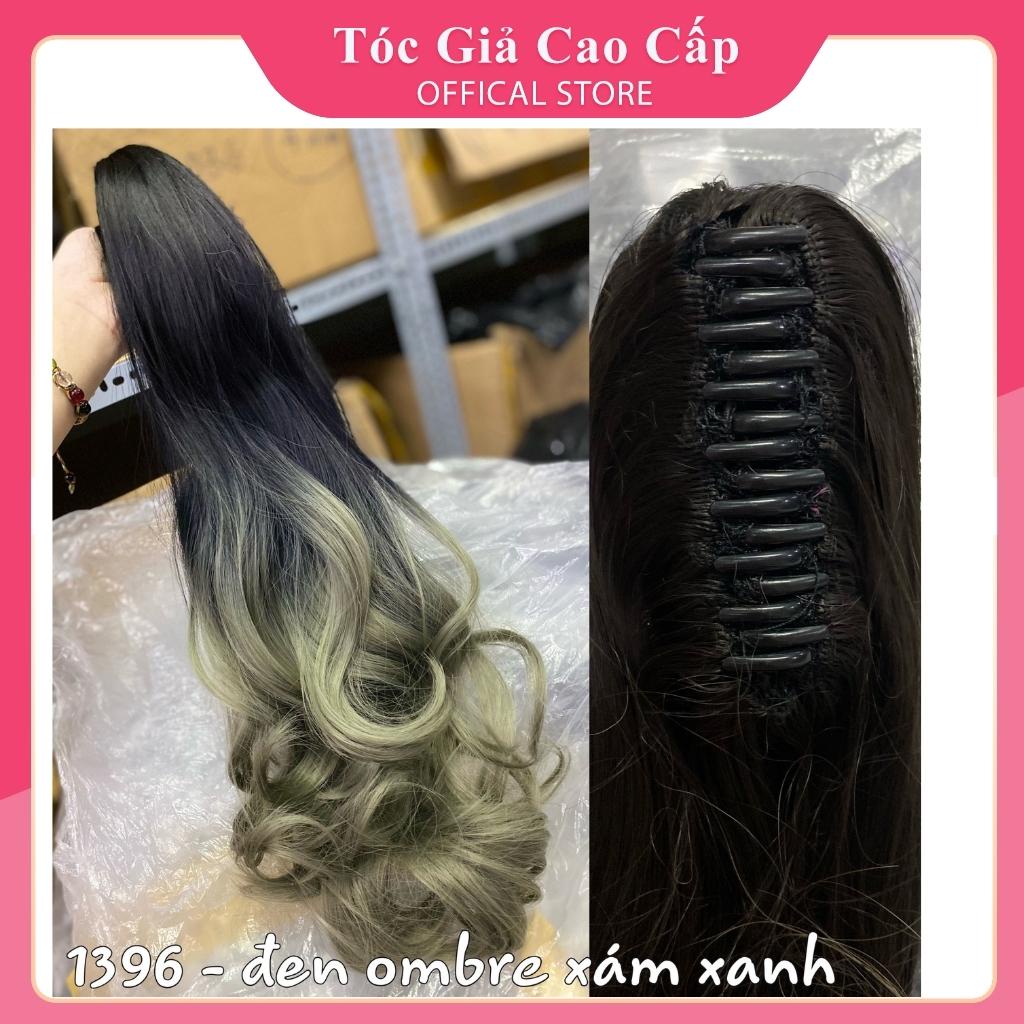 Tóc giả ngoặm omber nhuộm màu