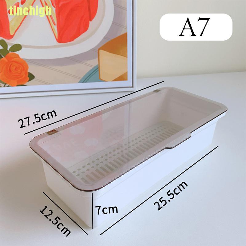 Hộp đựng cọ và mút trang điểm có nắp đậy chống bụi tiện dụng chất lượng cao