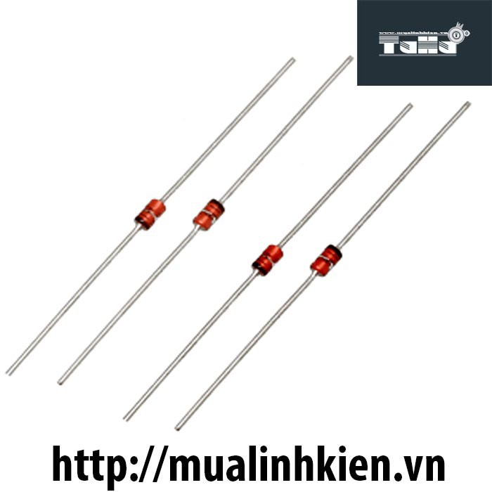 Diode Zener 1/2W - Túi 10 con - 15V