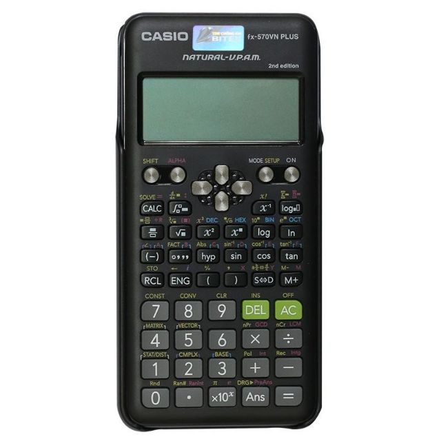 MÁY TÍNH CASIO FX 570vn PLUS CHÍNH HÃNG phụ