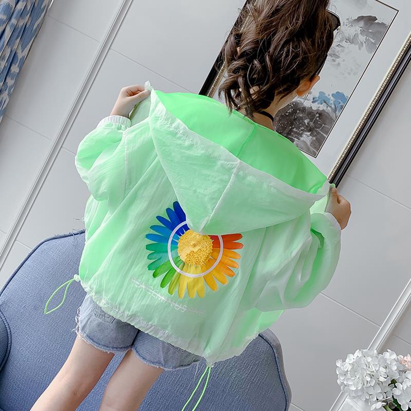 Áo Khoác Chống Nắng Thoáng Khí Phong Cách Phương Tây Dễ Thương Cho Bé Gái