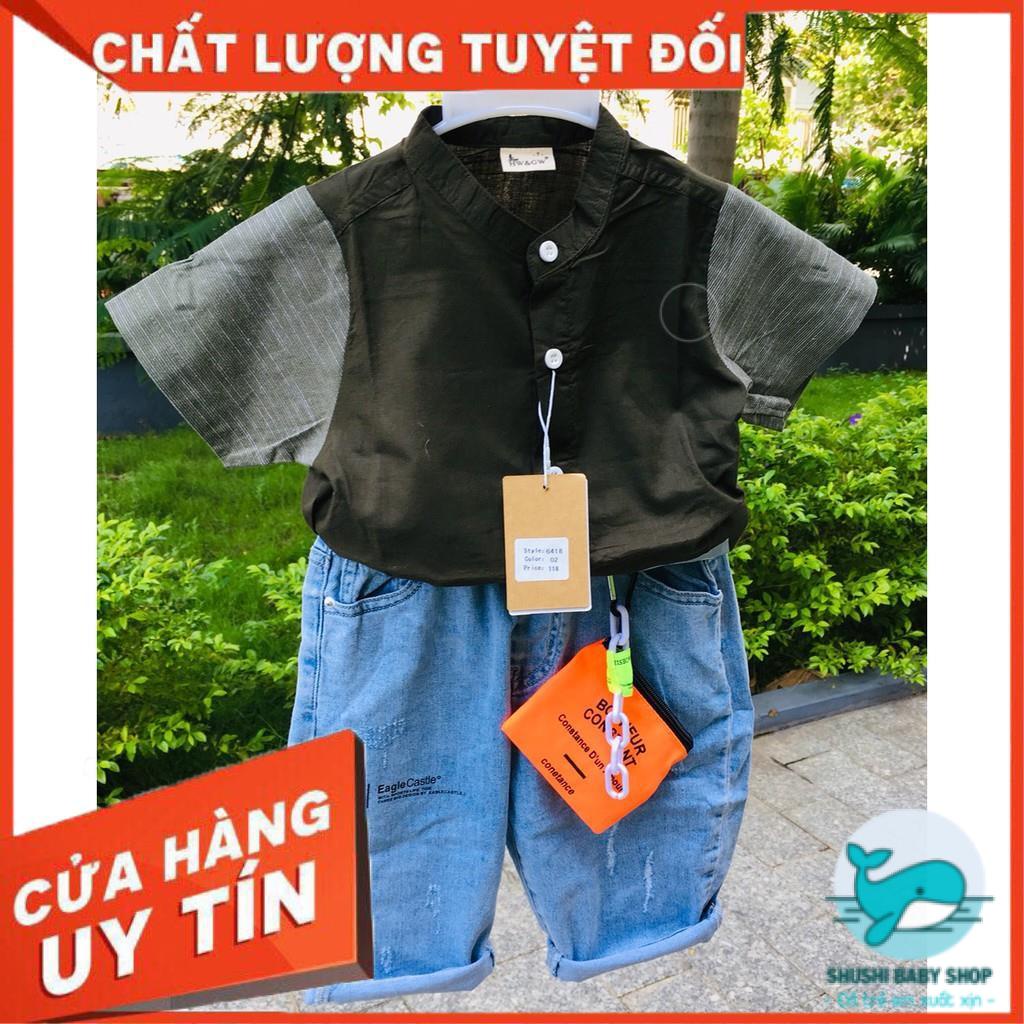 Áo Sơ Mi Bé Trai Sang Xịn
