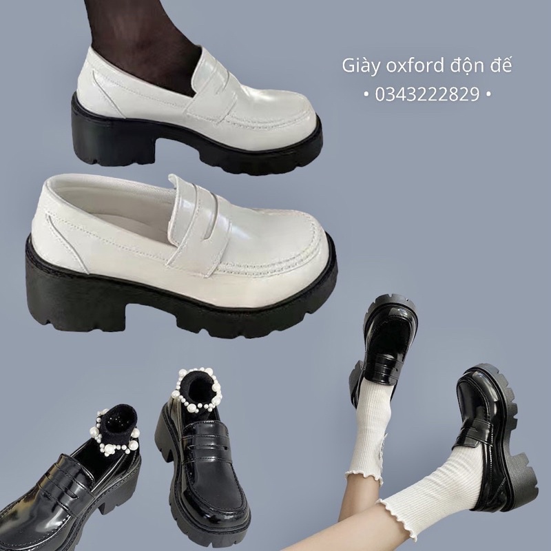 Có sẵn | giày trắng, bốt đen LOẠI 1 - màu trắng tinh không phải màu kem 01