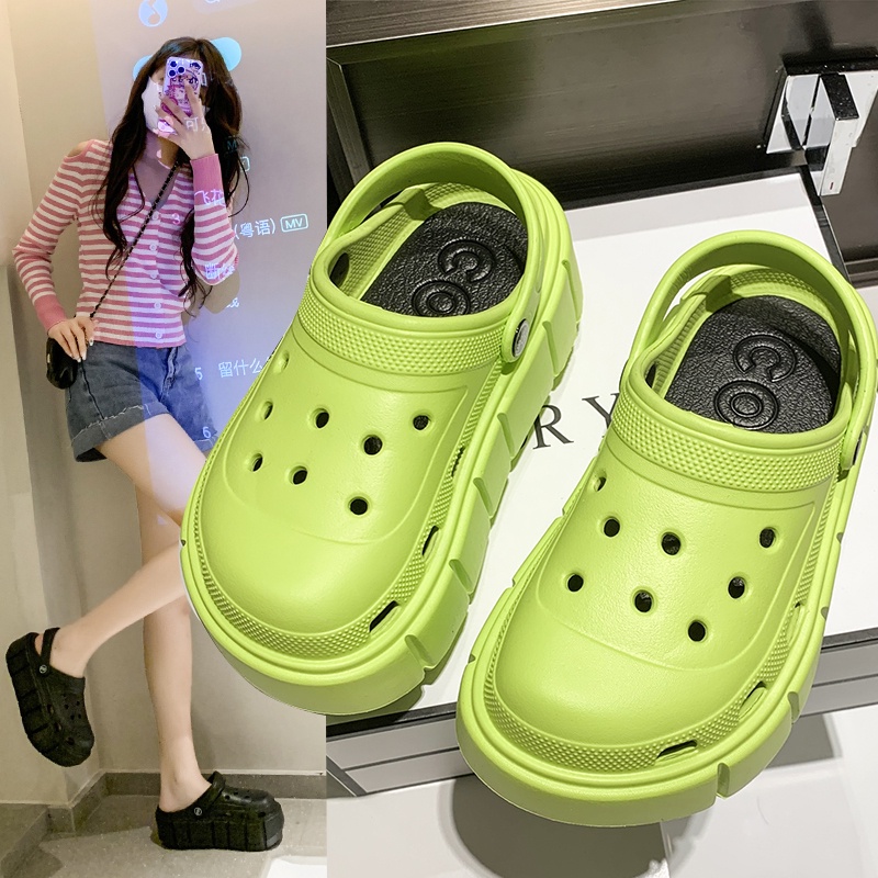 💗Dép Cao Gót Dép đế cao 💗 Dép Nữ Giày dép đi biển kiểu cách đáng yêu sành điệu cho nữ