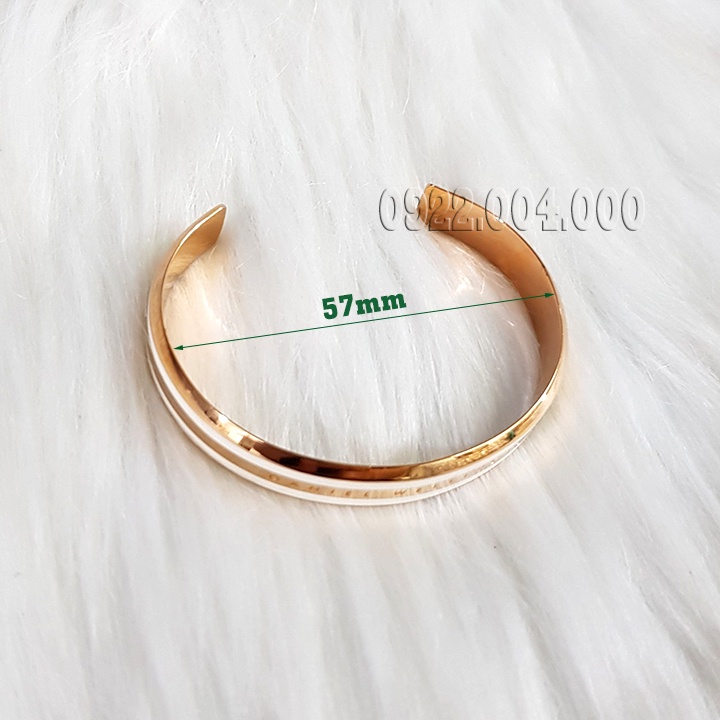 Vòng tay cuff màu hồng dễ thương VZ1835