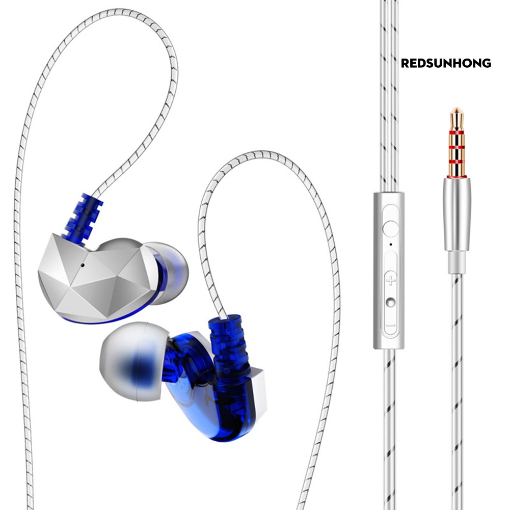 Tai Nghe Nhét Tai Chống Ồn Có Micro Redsu Qkz Ck6