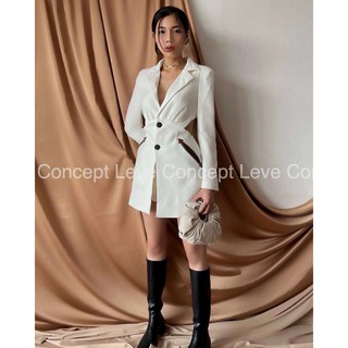 Leve Concept - Váy dáng blazer hở eo Jezebel