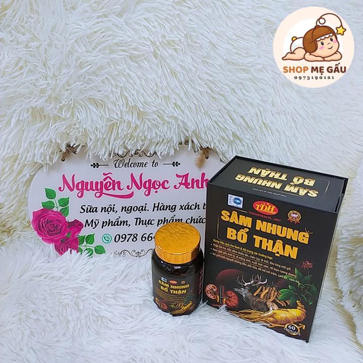 Sâm nhung bổ thận tăng cường sinh lực