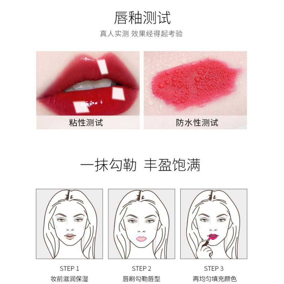 Bộ 4 cây son kem lì kháng nước lâu trôi thương hiệu HIH | BigBuy360 - bigbuy360.vn