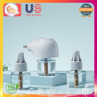 Máy Đuổi Muỗi❤️Kèm 03 Lọ Tinh Dầu Tự Nhiên An Toàn Cho Bé