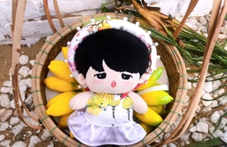 Yếm váy mấn cho doll 20cm