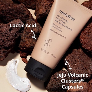 Sữa rửa mặt tro núi lửa Innisfree Jeju Volcanic