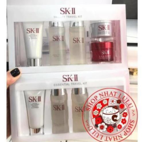 ( auth- chuẩn nội địa) Set 3/4/5 món sk-ii mini Nhật bản