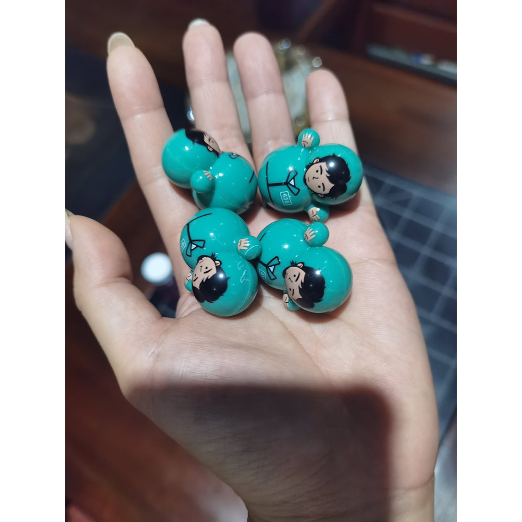 Lật đật đồ chơi mô phỏng nhân vật phim trò chơi con mực