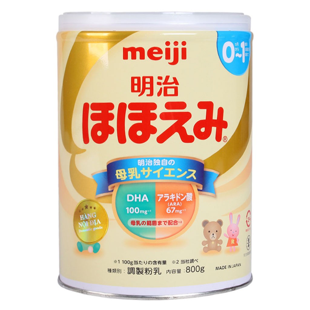 Sữa Bột Meiji 0-1 Hộp 800g