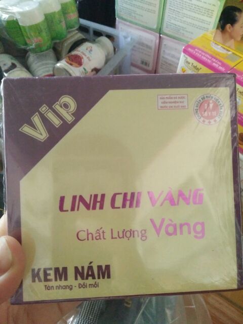 Kem Nám Vip Linh Chi Vàng