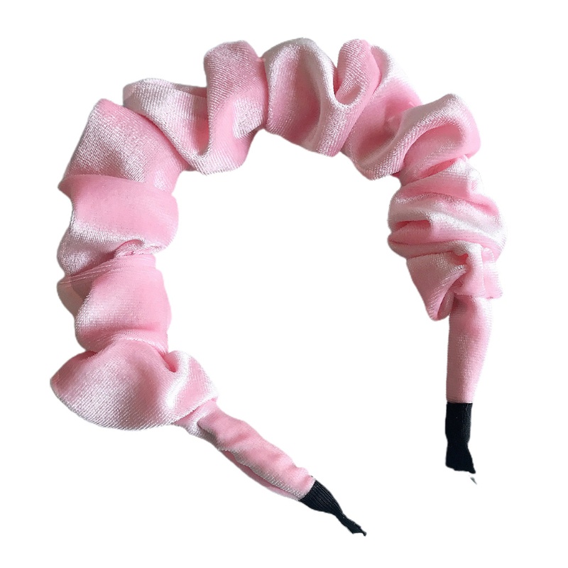 Băng Đô Cài Tóc Vải Nhung Phong Cách Vintage Thập Niên 90