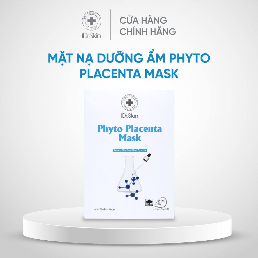 [MUA 2 TẶNG 1] Mặt nạ nhau thai iDr.Skin Phyto Placenta Mask chuẩn spa ngay tại nhà