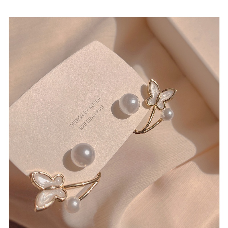 YeYi Khuyên Tai Hình Nơ Đính Ngọc Trai Nhân Tạo Phong Cách Mới 2022