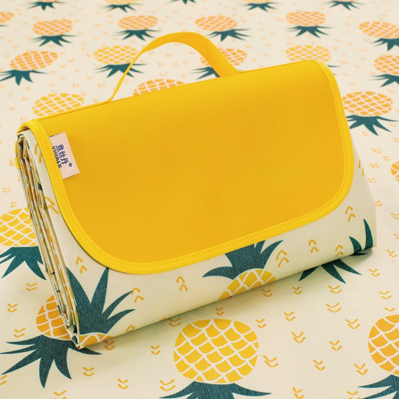 Thảm picnic chống nước, thảm dã ngoại caro gấp gọn cắm trại gia đình FITEZY