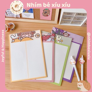 Giấy ghi chép giấy take note khổ B5 Maimai Bunny Girl VT152