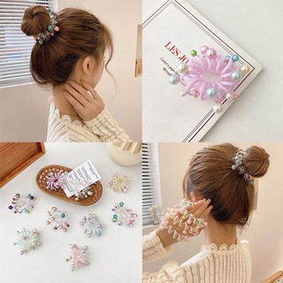 Dây Buộc Tóc Đính Hạt Giả Ngọc Trai