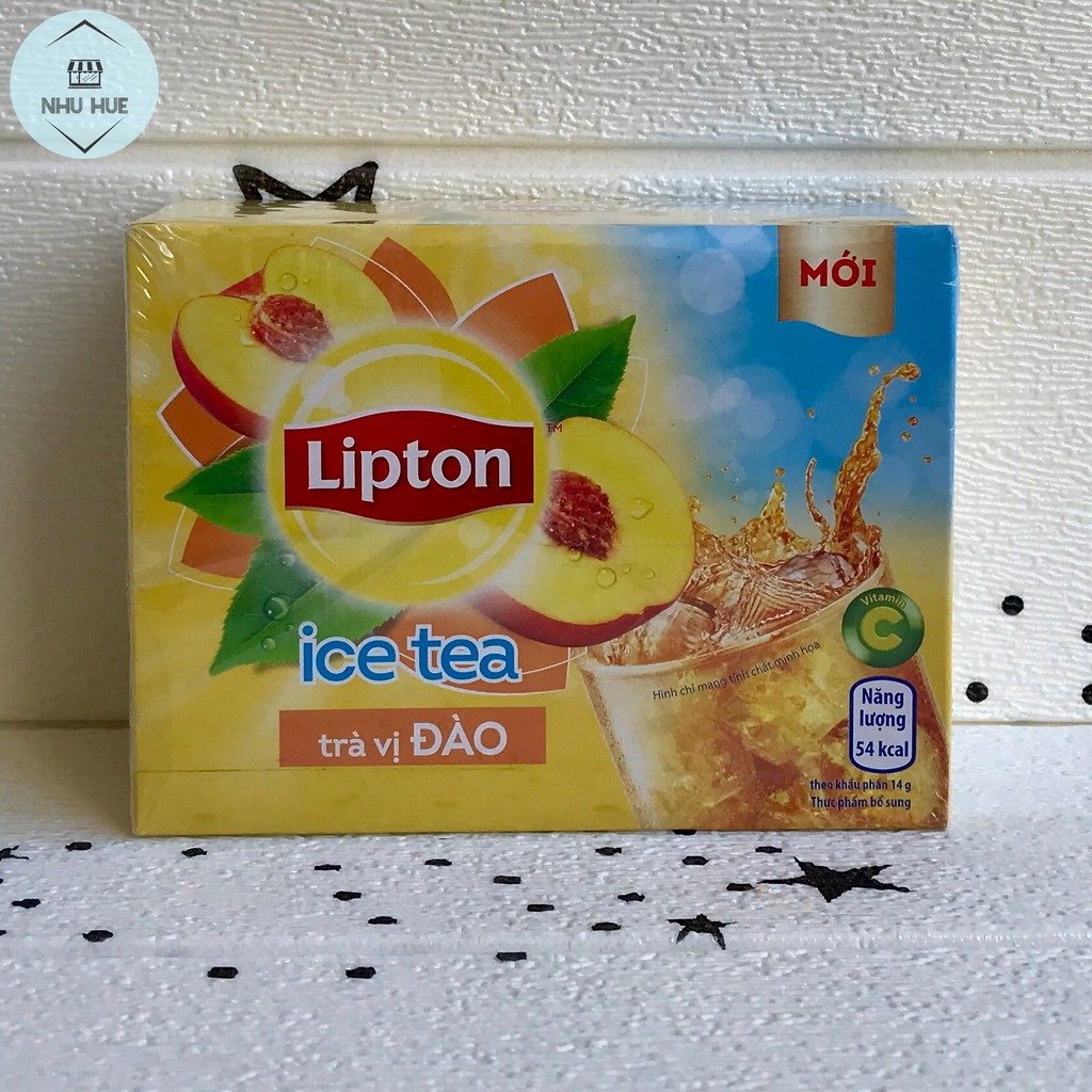 Trà hòa tan Lipton vị đào