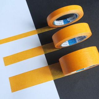 Băng dính giấy vàng chặn màu nước, chặn sơn, chịu nhiệt và cố định giấy