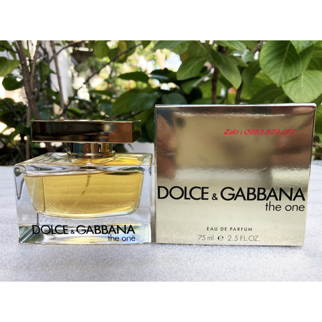 [D&G] Nước Hoa Nữ Dolce & Gabbana The One EDP (Mẫu thử)