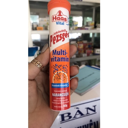 C sủi hunggary vị cam bổ sung vitamin và khoáng chất 0396663657
