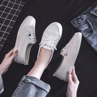 Giày slip on giày lười buộc dây nữ sinh (video + ảnh thật)