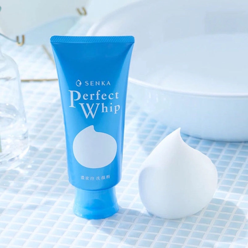 Sữa Rửa Mặt Senka Perfect Whip dành cho da dầu, hỗn hợp | BigBuy360 - bigbuy360.vn