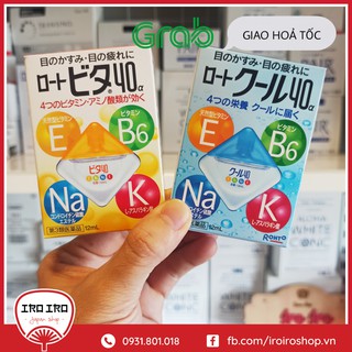 Dung dịch nhỏ mắt Rohto Vitamin 40