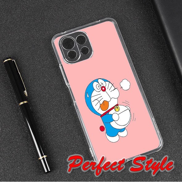 Ốp lưng silicon Xiaomi Mi 11 lite / Redmi 10 / Note 10 / Redmi Note 10 pro / K40 k40 pro Poco F3 in hình Doremon
