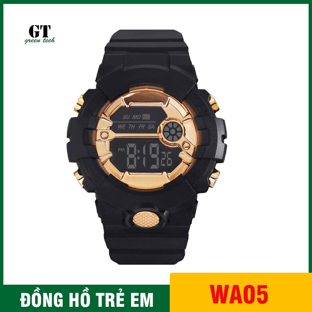 Đồng Hồ Điện Tử Unisex WA05 Chống Xước Nhẹ Nhiều Màu Xinh Xắn