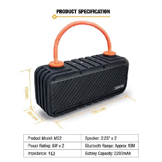 Loa Bluetooth Jonter M22 chống nước cao cấp